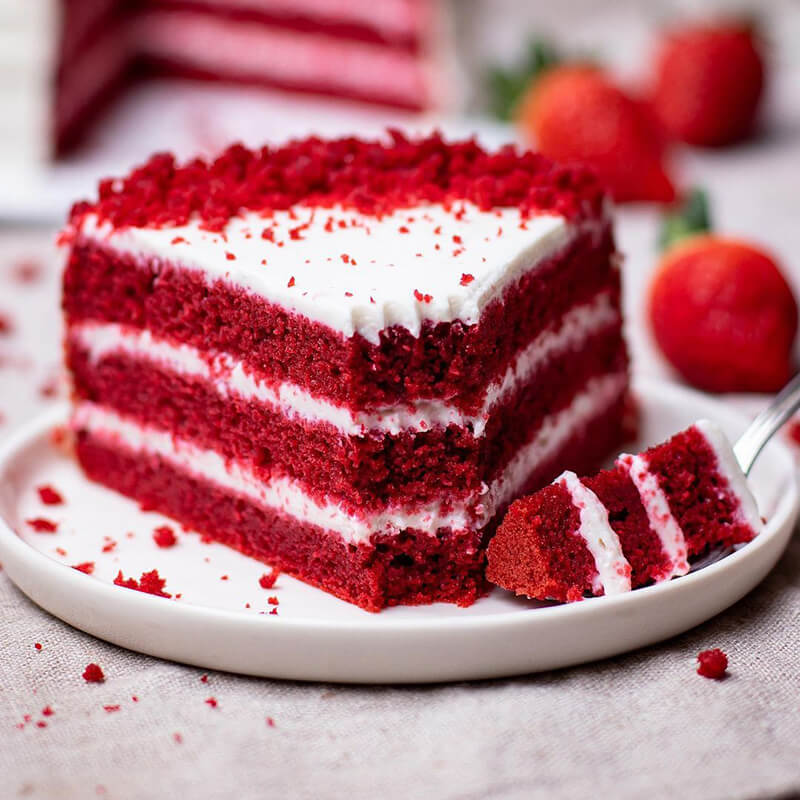 Pastel Red velvet